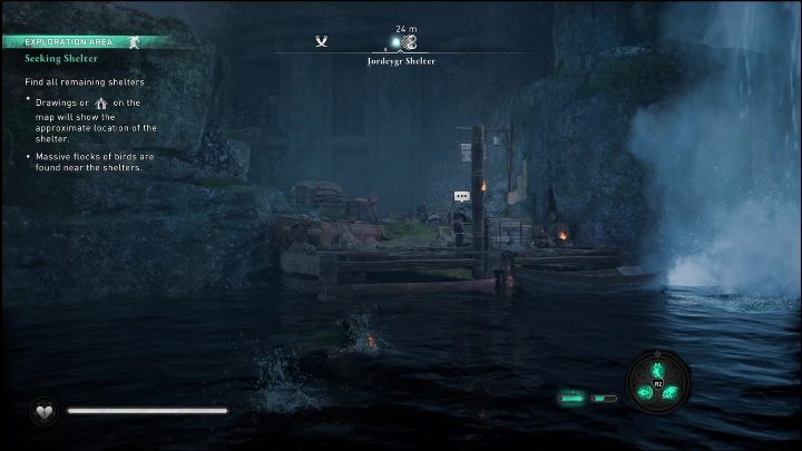 To schronisko również znajduje się w jaskini - AC Valhalla Świt Ragnaroku: W poszukiwaniu schronienia (Seeking Shelter)- solucja, opis przejścia - Assassins Creed Valhalla - poradnik do gry