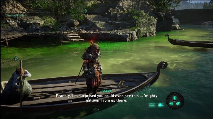 Tyra zaprowadzi Was do miejsca wykopalisk - AC Valhalla Świt Ragnaroku: W poszukiwaniu Fritjofa (Finding Fritjof) - solucja, opis przejścia - Assassins Creed Valhalla - poradnik do gry
