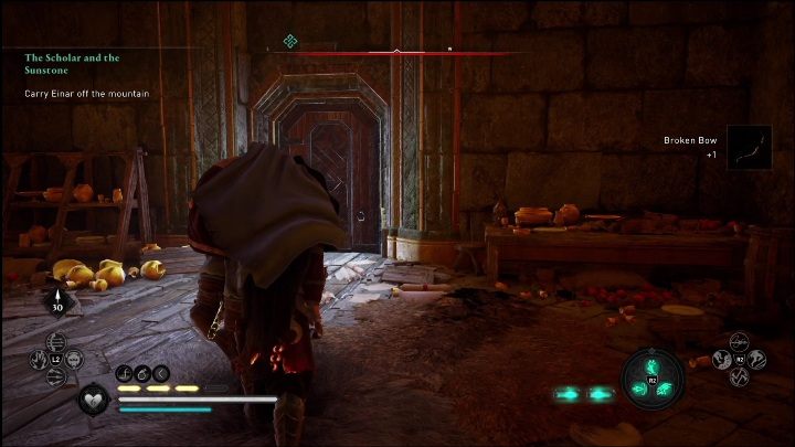 Wrzućcie Einara na bark i wyprowadźcie go z terenu wroga - AC Valhalla Świt Ragnaroku: Uczony i kamień słoneczny (The Scholar and the Sunstone) - solucja, opis przejścia - Assassins Creed Valhalla - poradnik do gry