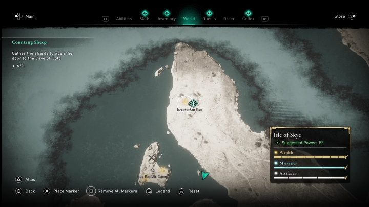 Lokalizacja: północno zachodnia część mapy - AC Valhalla Crossover Stories: Licząc barany - wszystkie odłamki, solucja - Assassins Creed Valhalla - poradnik do gry
