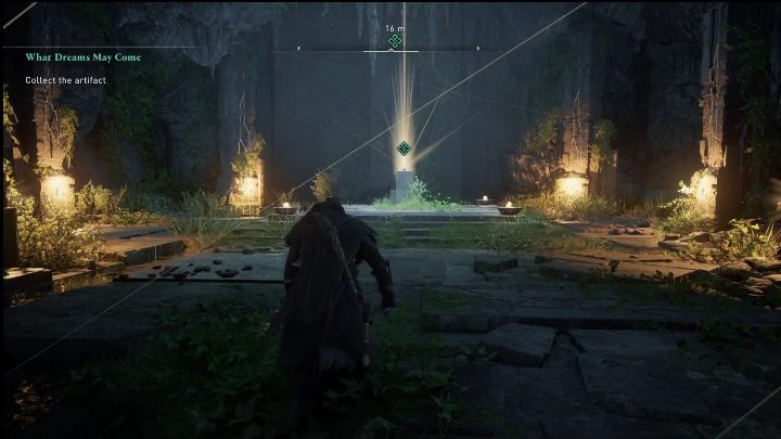 Aby zakończyć to zadanie musicie dostać się do artefaktu - AC Valhalla Crossover Stories: Jakie sny nas czekają - solucja - Assassins Creed Valhalla - poradnik do gry