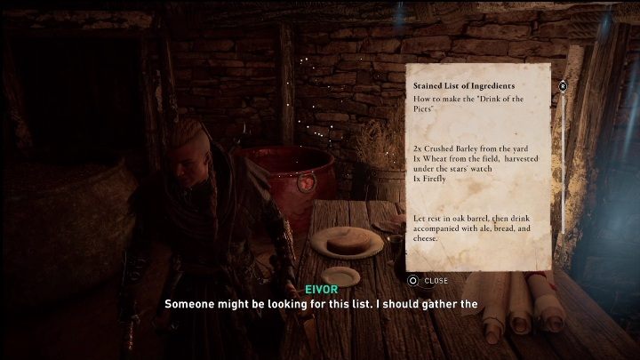 Po rozmowie czas wejść do chaty obok, której stoi - AC Valhalla Crossover Stories: Napój Piktów - solucja - Assassins Creed Valhalla - poradnik do gry