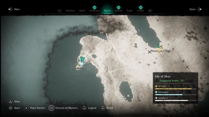 Na tę poboczną misję natraficie podróżując po zachodniej części wyspy - AC Valhalla Crossover Stories: Duch z Punktu Neist - solucja - Assassins Creed Valhalla - poradnik do gry