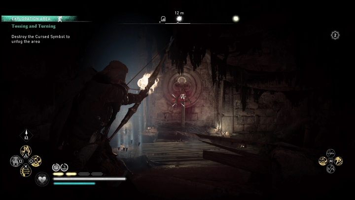 W tej części mapy znajdziecie 1 przeklęty symbol - AC Valhalla Crossover Stories: Isle of Skye - mapa, lista sekretów, znajdziek - Assassins Creed Valhalla - poradnik do gry