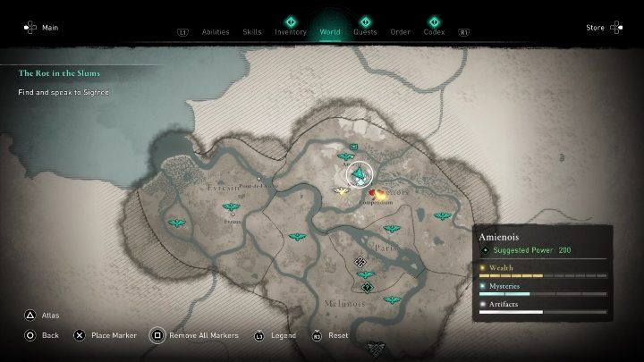 1 - AC Valhalla Oblężenie Paryża: Legendarne zwierzę, Amienois - sekrety, lokacje - Assassins Creed Valhalla - poradnik do gry