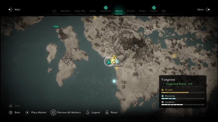 Lokalizacja: Południowa część regionu, przy brzegu - AC Valhalla Świt Ragnaroku: Vangrinn - wydarzenia w świecie gry - Assassins Creed Valhalla - poradnik do gry