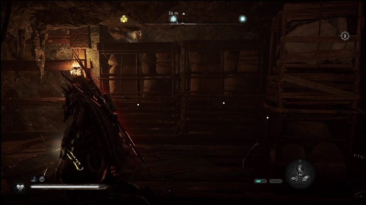 Idąc dalej znowu natkniecie się na półki, które musicie przesunąć - AC Valhalla Świt Ragnaroku: Vangrinn - wydarzenia w świecie gry - Assassins Creed Valhalla - poradnik do gry