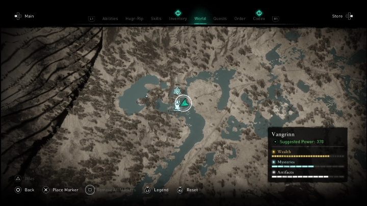 Lokalizacja: Zachodnia część regionu, przy niewielkiej rzece - AC Valhalla Świt Ragnaroku: Vangrinn - wydarzenia w świecie gry - Assassins Creed Valhalla - poradnik do gry