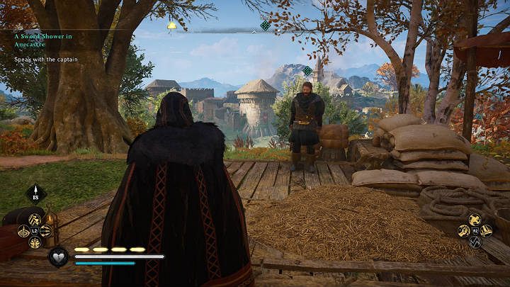Gdy będziesz już na miejscu porozmawiaj z dowódcą fyrdu - Assassins Creed Valhalla: Deszcz mieczy w Anecastre - solucja, opis przejścia - Assassins Creed Valhalla - poradnik do gry