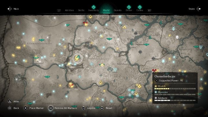 Tę umiejętność otrzymasz w lewej części mapy, w obozie wroga - Assassins Creed Valhalla: Zdolności - Oxenefordscire, sekrety, lokacje - Assassins Creed Valhalla - poradnik do gry