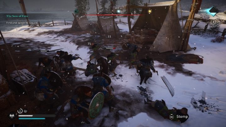 Walkę z trudnym wrogiem wyposażonym w tarczę warto podzielić na kilka różnych sytuacji - Assassins Creed Valhalla: Jak pokonać wroga z dużymi tarczami? - Assassins Creed Valhalla - poradnik do gry