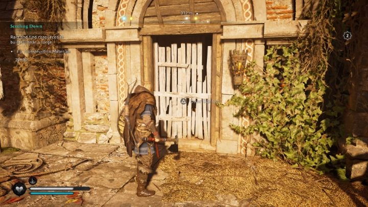 Przy próbie otwarcia niektórych drzwi ujrzysz informacje, że są one zablokowane - Assassins Creed Valhalla: Jak otworzyć zamknięte drzwi i skrzynie? - Assassins Creed Valhalla - poradnik do gry
