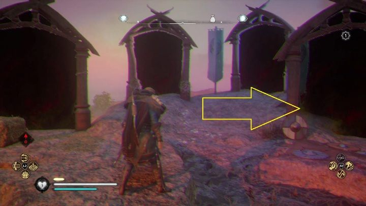 Szaleńczy skok po kamieniach zakończy się dotarciem do kolejnych bram - Assassins Creed Valhalla: Muchomor - Wschodnia Anglia, sekrety, lokacje - Assassins Creed Valhalla - poradnik do gry