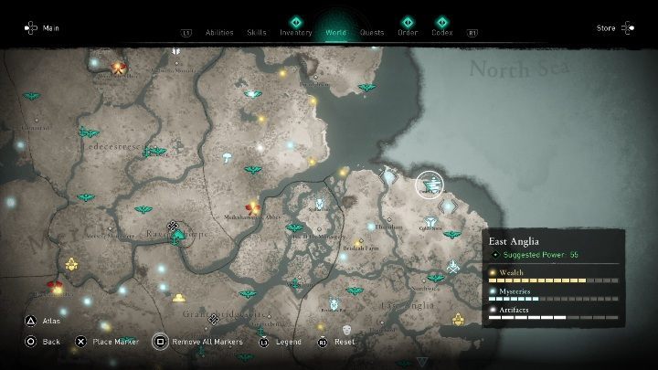 Kopiec znajdziesz na północnej części regionu, zaraz obok rzeki - Assassins Creed Valhalla: Kopiec - Wschodnia Anglia, sekrety, lokacje - Assassins Creed Valhalla - poradnik do gry