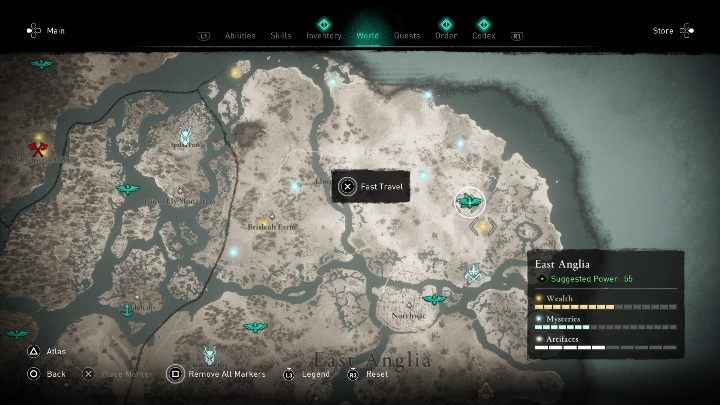 Skryty Zrwy znajdziesz w Elmenham - Assassins Creed Valhalla: Zdolności - Wschodnia Anglia, sekrety, lokacje - Assassins Creed Valhalla - poradnik do gry