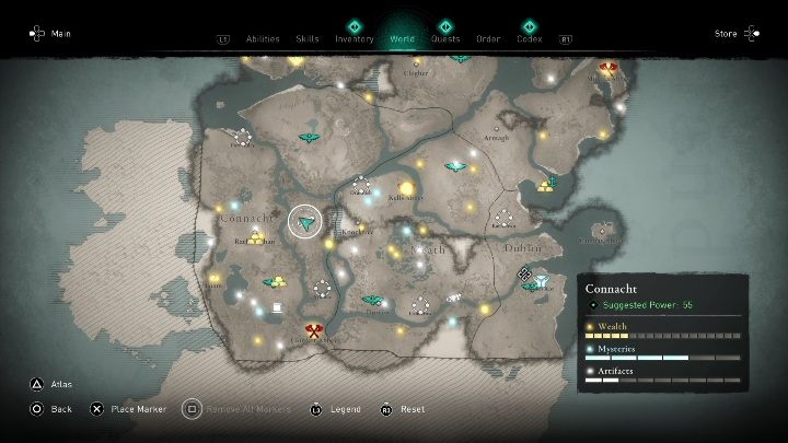 1 - AC Valhalla Gniew Druidów: Fragment Cyklu Irlandzkiego - Connacht, sekrety - Assassins Creed Valhalla - poradnik do gry