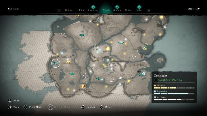 2 - AC Valhalla Gniew Druidów: Fragment Cyklu Irlandzkiego - Connacht, sekrety - Assassins Creed Valhalla - poradnik do gry