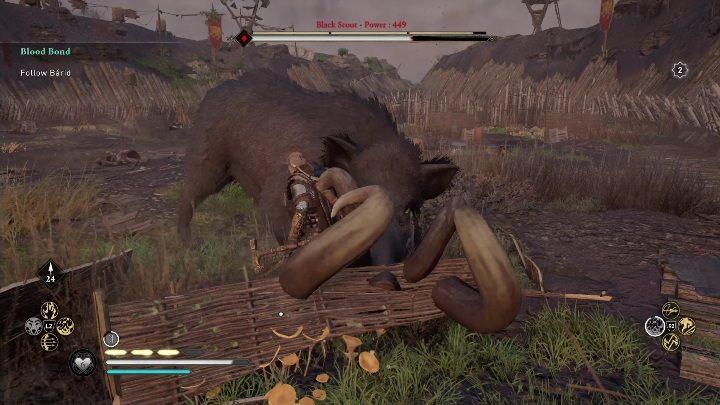 Wasz przeciwnik ma 449 lvl - AC Valhalla Gniew Druidów: Legendarne zwierzę - Connacht, sekrety, lokacje - Assassins Creed Valhalla - poradnik do gry