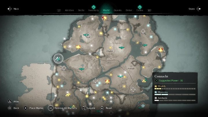 1 - AC Valhalla Gniew Druidów: Zagubiony drengr - Connacht, sekrety, lokacje - Assassins Creed Valhalla - poradnik do gry