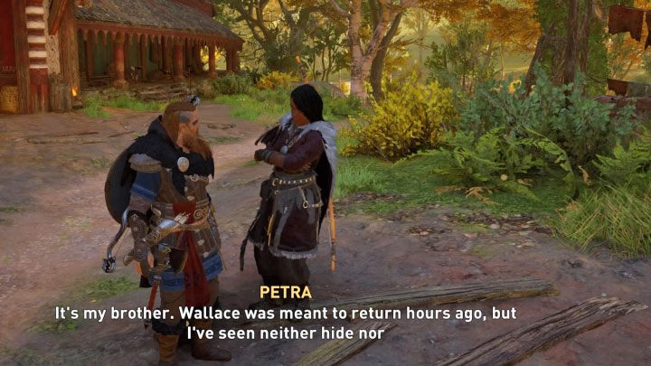 W trakcie jednej z kolejnych wizyt w osadzie Petra może zaczepić Eivora i poprosić o pomoc - Assassins Creed Valhalla: Petra - romans - Assassins Creed Valhalla - poradnik do gry