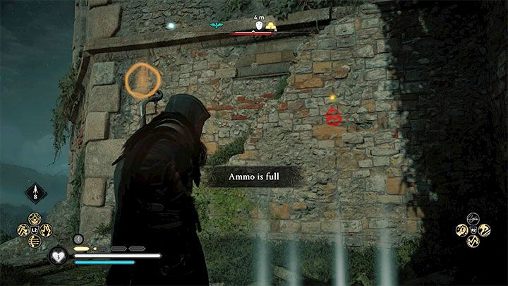 Jeśli skorzystasz ze Wzroku Odyna, to możesz ustalić, że sztabka składowana jest na jednym z wyższych poziomów wieży - Assassins Creed Valhalla: Jak zdobyć sztabę z wieży Evinghou? - Assassins Creed Valhalla - poradnik do gry