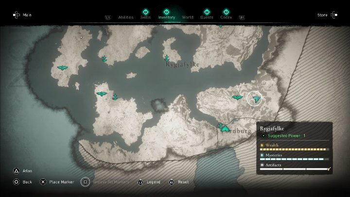 Walkę z zagubionym, którym jest Erik Loyalskull, znajdziesz na południowo wschodniej części mapy - Assassins Creed Valhalla: Zagubiony drengr - Rygjafylke, sekrety, lokacje - Assassins Creed Valhalla - poradnik do gry