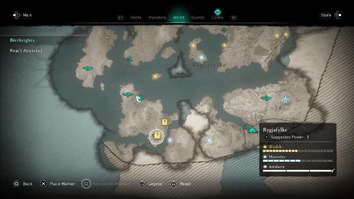 Umiejętność Usypiający cierń znajdziesz w południowej części mapy Rygjafylke - Assassins Creed Valhalla: Zdolności - Rygjafylke, sekrety, lokacje - Assassins Creed Valhalla - poradnik do gry