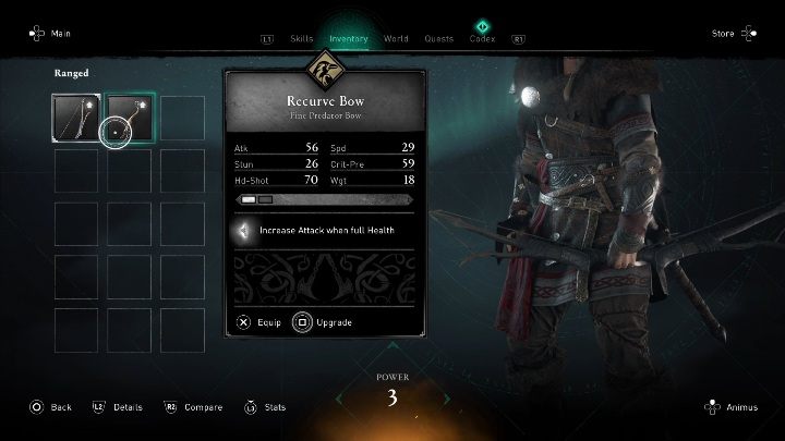 W nagrodę otrzymasz łuk drapieżcy - Assassins Creed Valhalla: Wyposażenie - Rygjafylke, sekrety, lokacje - Assassins Creed Valhalla - poradnik do gry