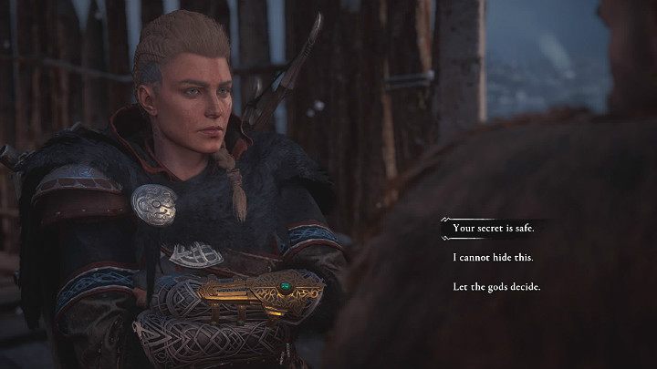 Co więcej, wojownik wyjawi Ci swój plan, by uderzyć na wroga zanim spadnie kolejny śnieg - Assassins Creed Valhalla: Dwa ostrza honoru/Honor Has Two Edges - solucja - Assassins Creed Valhalla - poradnik do gry
