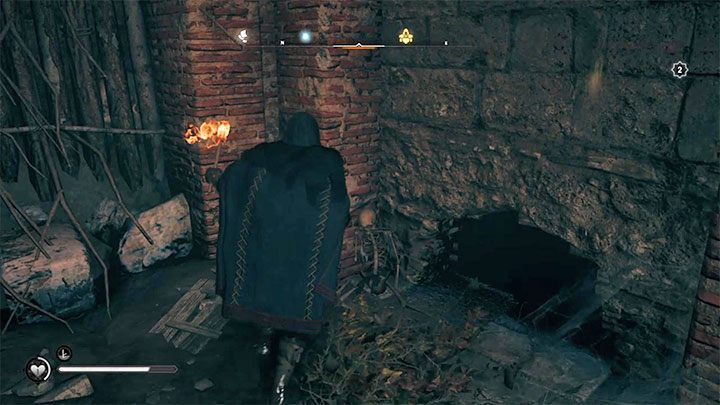 Samo przejście przez pierwsze korytarze kryjówki nie jest skomplikowane - Assassins Creed Valhalla: Ledecestre - Ratae Assassin Bureau - Assassins Creed Valhalla - poradnik do gry