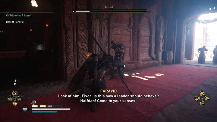 Jak większość bossów z którymi przyjdzie Ci walczyć w grze Assassins Creed Valhalla, Faravid posiada zdolność leczenia - Assassins Creed Valhalla: Faravid - boss, jak pokonać? - Assassins Creed Valhalla - poradnik do gry