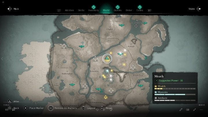 1 - AC Valhalla Gniew Druidów: Uczona księga, Zdolności - Meath, sekrety, lokacje - Assassins Creed Valhalla - poradnik do gry