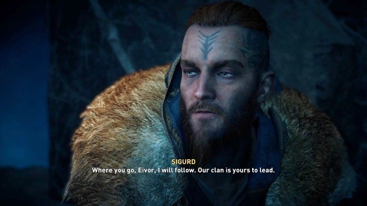 W trakcie rozmowy z bratem Eivor wspomni o powrocie do domu, a Sigurd wyrazi swoją szczerą opinię na temat Eivora i krętych ścieżkach ich przyjaźni - Assassins Creed Valhalla: Dobre zakończenie - Assassins Creed Valhalla - poradnik do gry
