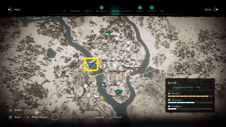 W miejscu zaznaczonym na powyższym obrazku, pod mostem, spotkasz płaczące mężczyznę, który będzie wołał o pomoc - Assassins Creed Valhalla: Mosty nienawiści/Bridges of Oppression - solucja - Assassins Creed Valhalla - poradnik do gry