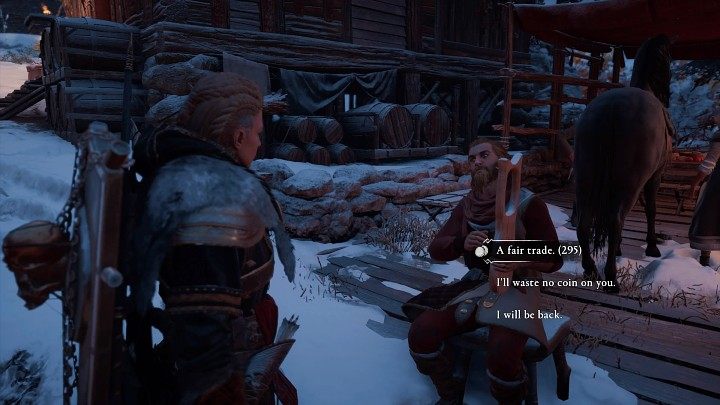 Bard zaproponuje Ci układ - w zamian za opłatę uwieczni czyny Eivora w nieśmiertelnej pieśni - Assassins Creed Valhalla: W szponach sztuki/Art-Scop - solucja, opis przejścia - Assassins Creed Valhalla - poradnik do gry