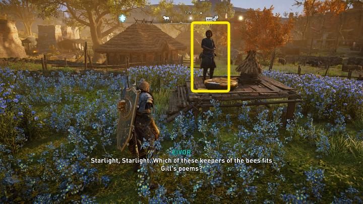 Eivor weźmie od mężczyzny list i powie, że dostarczy go za niego - Assassins Creed Valhalla: Miłość w cieniu ula/Dearly Bee-Loved - solucja - Assassins Creed Valhalla - poradnik do gry