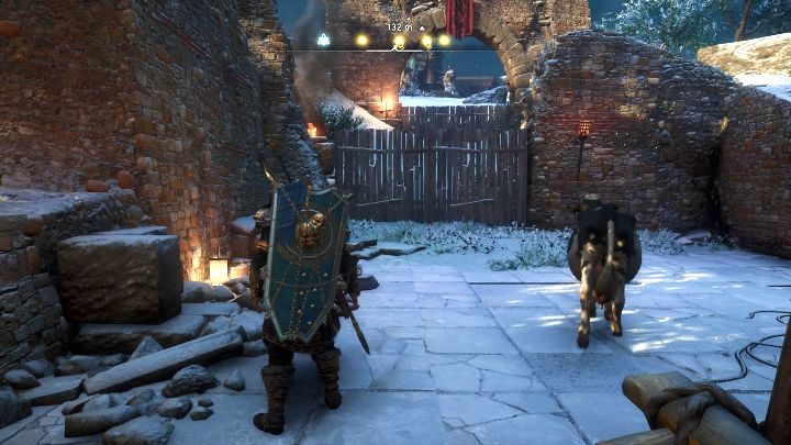 Teraz wystarczy rozbić dwie drewniane przeszkody - Assassins Creed Valhalla: Mleko, które wykarmiło ludzkość - solucja - Assassins Creed Valhalla - poradnik do gry