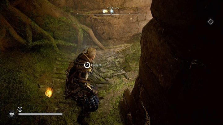 Gdy będziesz już w środku spal deski leżące na podłodze, tam znajdziesz maskę - Assassins Creed Valhalla: Rzymski artefakt - Glowecestrescire, sekrety, lokacje - Assassins Creed Valhalla - poradnik do gry