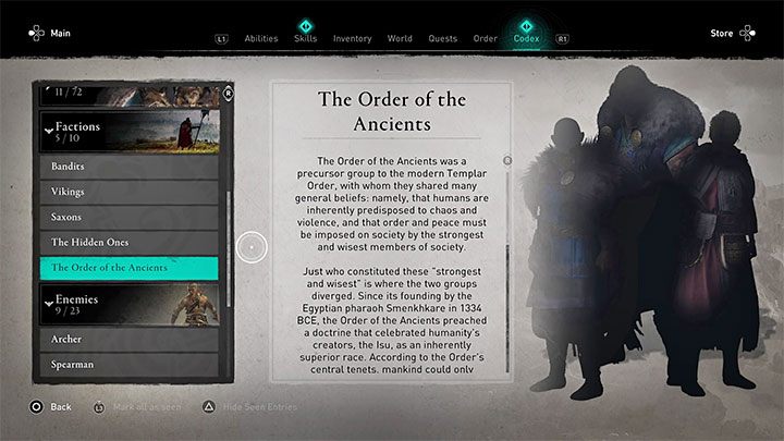 Zakon Starożytnych to jedno z dwóch sekretnych ugrupowań w grze Assassins Creed Valhalla - Assassins Creed Valhalla: Zakon Starożytnych - podstawowe informacje - Assassins Creed Valhalla - poradnik do gry
