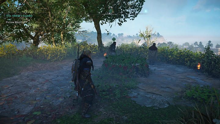 Idź z Basimem na spotkanie z opatem - Assassins Creed Valhalla: Gambit opata/The Abbots Gambit - solucja - Assassins Creed Valhalla - poradnik do gry