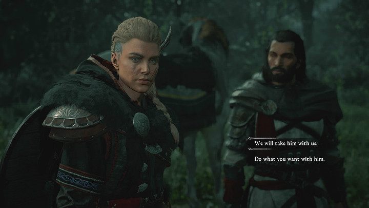 Fałszywy Tedmund podsuwa jednak pewien plan: Eivor i Basim mogą udać się do pobliskiego obozu łupieżców, by obronić ich przed żołnierzami Tedmunda - Assassins Creed Valhalla: Marionetki i więźniowie - solucja, opis przejścia - Assassins Creed Valhalla - poradnik do gry