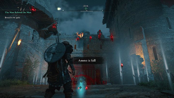 W czasie, gdy Twoi sojusznicy próbują rozbić bramę taranem postaraj się unieszkodliwić balisty - Assassins Creed Valhalla: Kto pociąga za sznurki - solucja, opis przejścia - Assassins Creed Valhalla - poradnik do gry