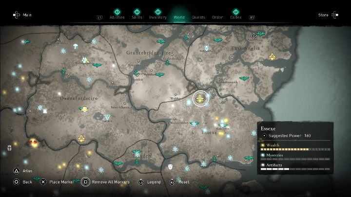 Ten hełm znajdziesz w północnej części lokacji, w bazie przeciwników - Assassins Creed Valhalla: Wyposażenie - Essexe, sekrety, lokacje - Assassins Creed Valhalla - poradnik do gry
