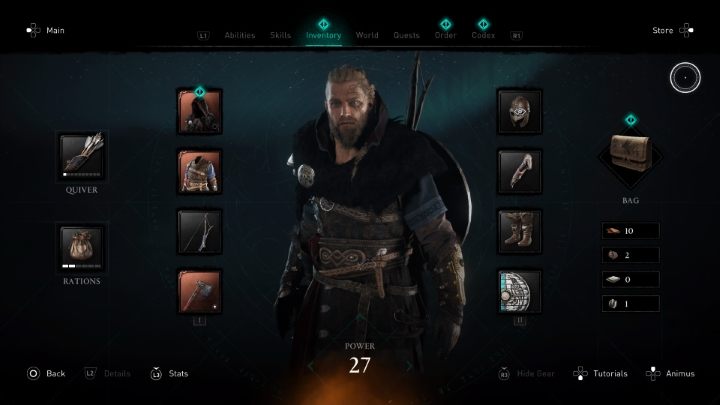 Rodzaje uzbrojenia są dość standardowe, a zdobyte elementy możesz przypisywać do slotów - Assassins Creed Valhalla: Ekwipunek - Assassins Creed Valhalla - poradnik do gry