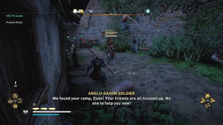 Na zewnątrz czeka Cię walka z całym oddziałem strażników, a wśród nich znajdzie się kilka elitarnych jednostek - Assassins Creed Valhalla: Dawne rany/Old Wounds - solucja, opis przejścia - Assassins Creed Valhalla - poradnik do gry
