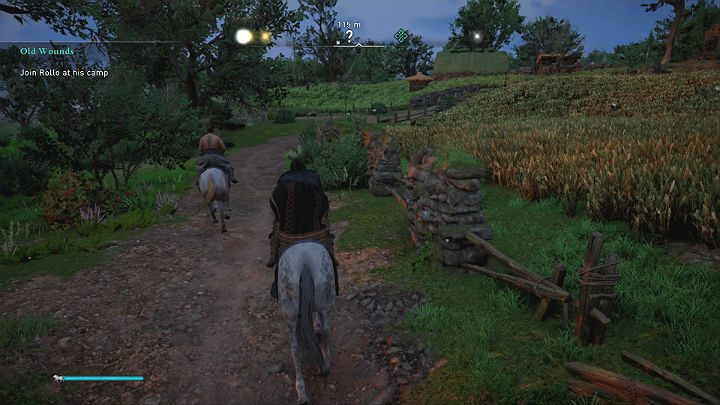 Jedź z Rollo do jego obozu - Assassins Creed Valhalla: Dawne rany/Old Wounds - solucja, opis przejścia - Assassins Creed Valhalla - poradnik do gry