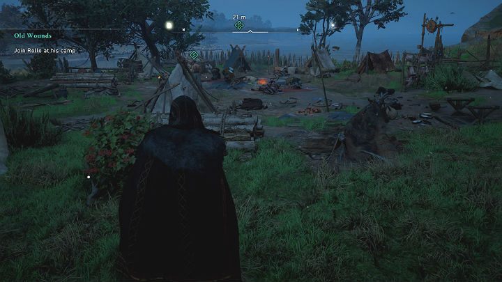Obóz Rolla to istne pobojowisko - Assassins Creed Valhalla: Dawne rany/Old Wounds - solucja, opis przejścia - Assassins Creed Valhalla - poradnik do gry