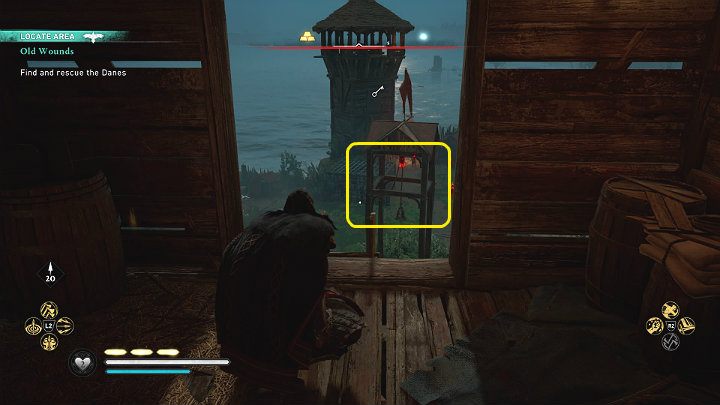 W obozie jest jeden dzwon alarmowy, który warto zniszczyć - Assassins Creed Valhalla: Dawne rany/Old Wounds - solucja, opis przejścia - Assassins Creed Valhalla - poradnik do gry