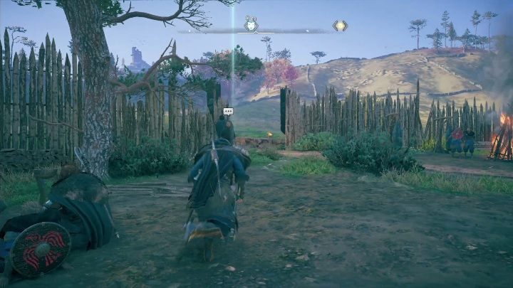 W Sciropescire znajdziesz mężczyznę, który pragnie z tobą porozmawiać - Assassins Creed Valhalla: Pyskówka - Sciropescire, sekrety, lokacje - Assassins Creed Valhalla - poradnik do gry