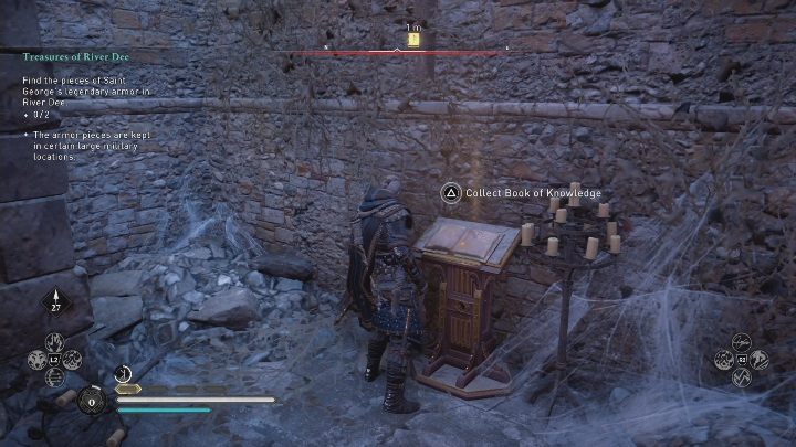 Uczoną księgę znajdziesz w małym pomieszczeniu, pomiędzy murami - Assassins Creed Valhalla: Uczone księgi - lista wszystkich, Rzeczne Najazdy - Assassins Creed Valhalla - poradnik do gry